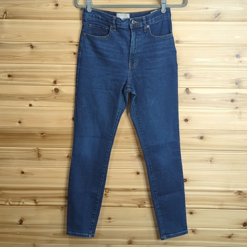 Everlane Womens Jeans 28 Blue High Rise‎ Skinny Jeans Medium Wash 28" Inseam
